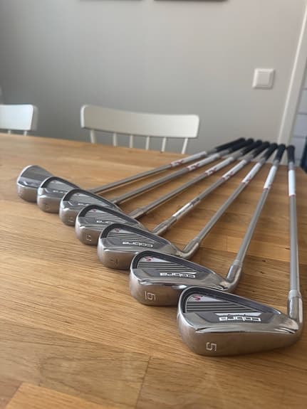 Cobra Max järnset golfklubbor dam vänster