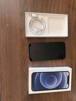 Apple iPhone 12 64 GB svart