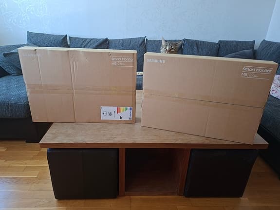 2 st helt nya skärmar samsung smart monitor 27 youtube netflix mm