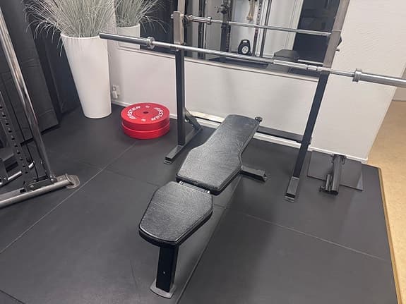 Gymleco Adjustable Bench Press/Squat Rack