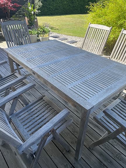Möbelgrupp i teak