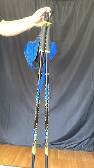 A.C.C Outdoors X2 - justerbara gångstavar 105–135 cm blå/svart