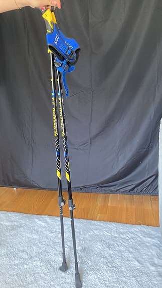 A.C.C Outdoors X2 - justerbara gångstavar 105–135 cm blå/svart