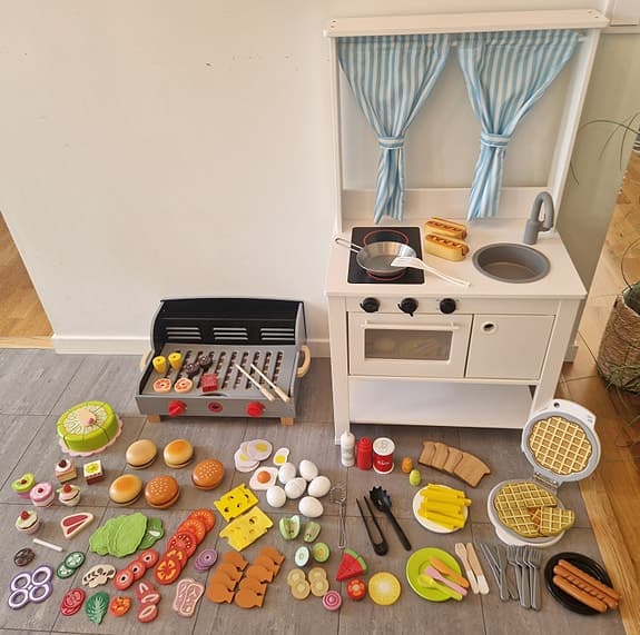 Leksakskök IKEA Duktig inkl tillbehör