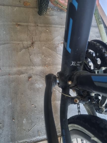 Kross herrcykel Xl ram