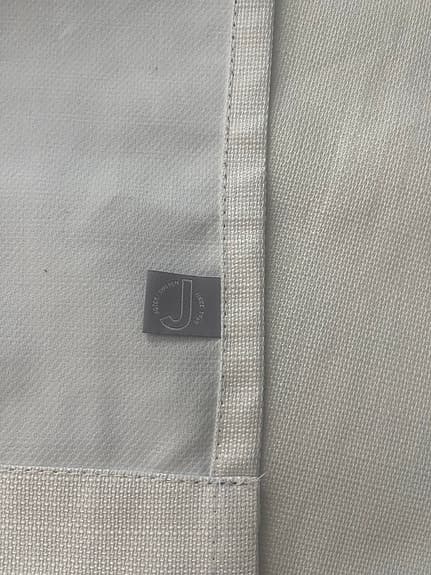 Jotex vit gardinlängd textil