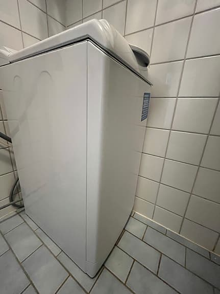 Toppmatad tvättmaskin, 6 kg