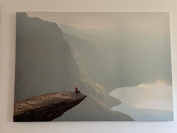 Tavla med naturmotiv Norge 100x70