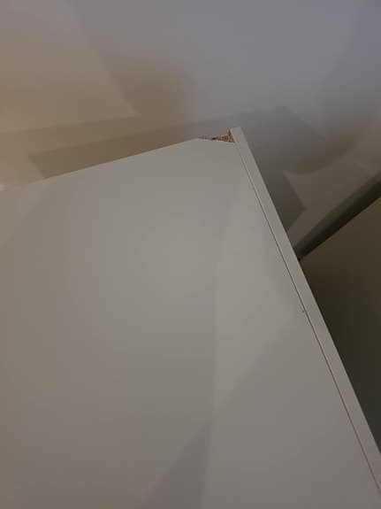 2 st IKEA GURSKEN byråer. Ljusbeige med guldknoppar.
