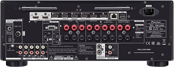 Pioneer VSX-LX305 9.2-kanals A/V nätverksreceiver - 9x185 W - NY i originallåda!