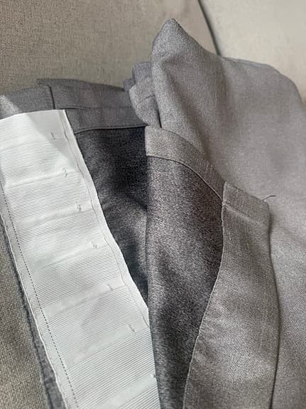 Mörkläggande gardiner, 4 längder