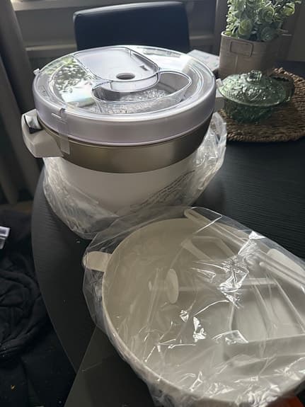 Krups glassmaskin vit