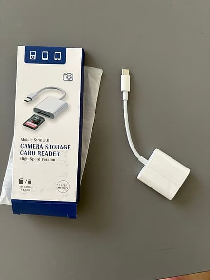 Minneskortläsare USB c