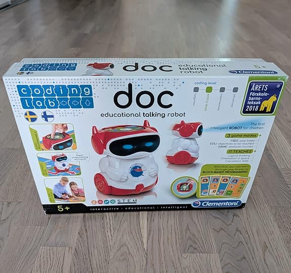 DOC educational talking robot