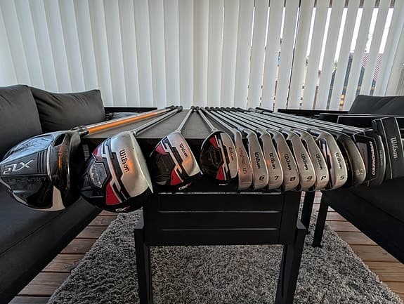 golfset nybörjare vänster