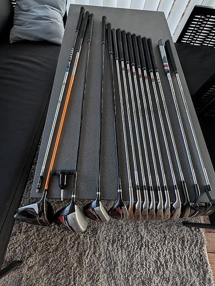 golfset nybörjare vänster