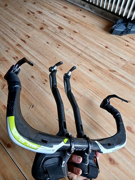 Carbon tempo styret med växelreglage