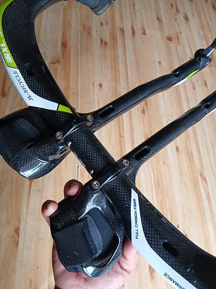 Carbon tempo styret med växelreglage