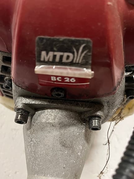 MTD BC 26 röjsåg bensindriven