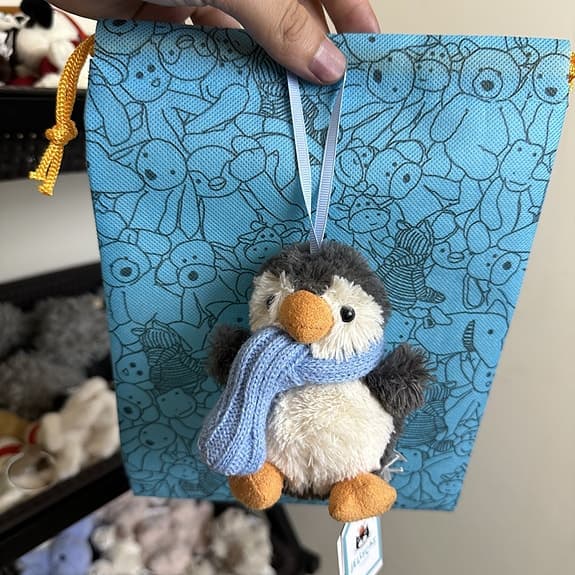 Jellycat penguine