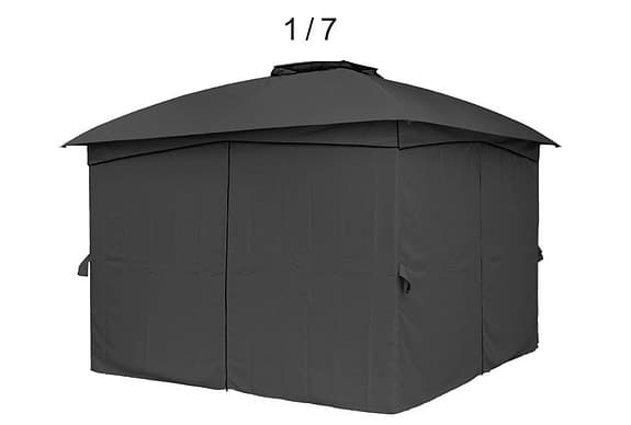 Jula EKVIP paviljong väggar och myggnät grå