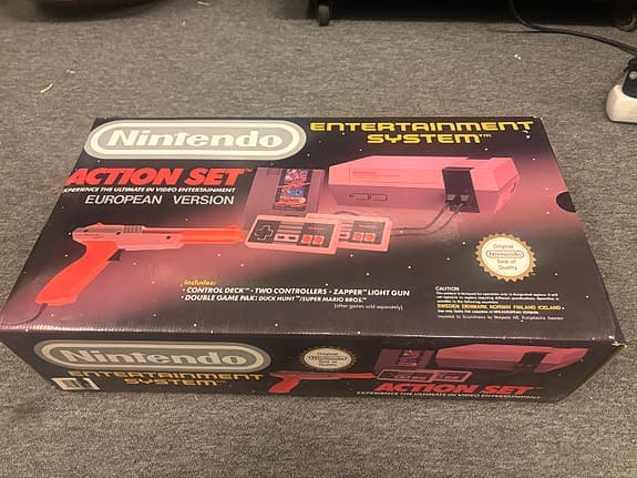 Nintendo NES 8-bit Action Set spelkonsol