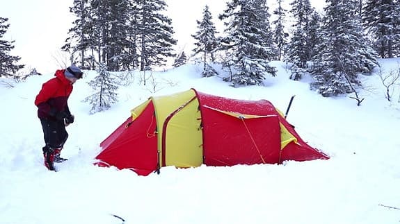 Helsport Fjellheimen X-Trem 3 Camp – knappt använt / 4 season / premiumtält