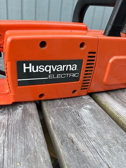Husqvarna Electric motorsåg orange