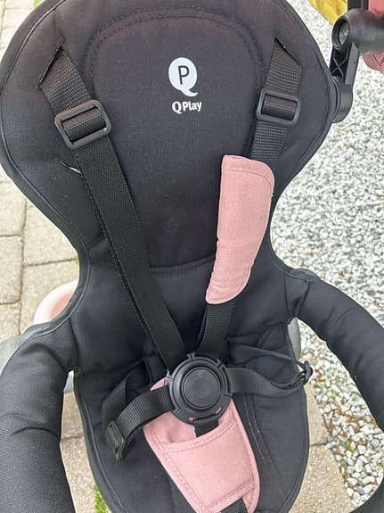 QPlay Cosy 4-i-1 Trehjuling, Rosa