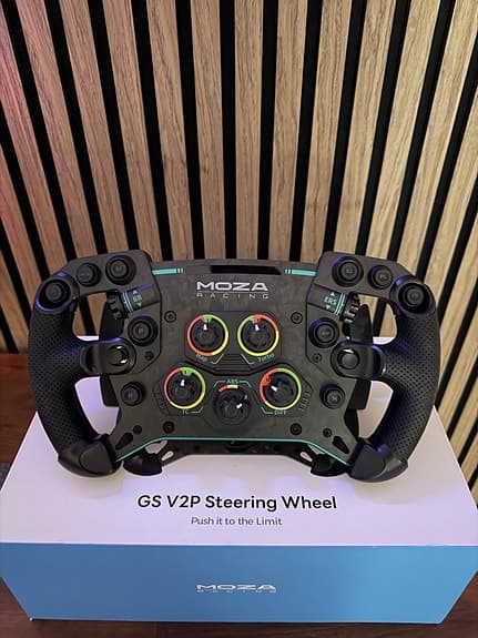 Moza Racing GS V2P GT ratt till racingsimulator