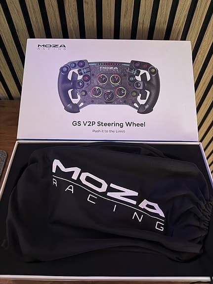 Moza Racing GS V2P GT ratt till racingsimulator