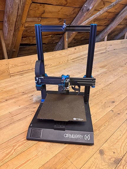 Artillery Sidewinder 3D-skrivare – stor byggvolym, direktdrift