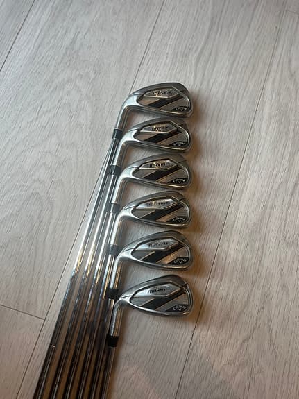 Callaway Mavrik järn set XP95 skaft flex regular (vänster set)