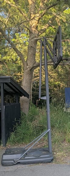Basketställning Trekkrunner Dunker höjd 2,30-3,05 m (officiell tävlingshöjd)