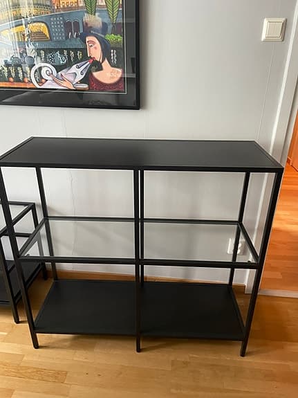 Vittsjöhyllor 2 stycken med olika höjd