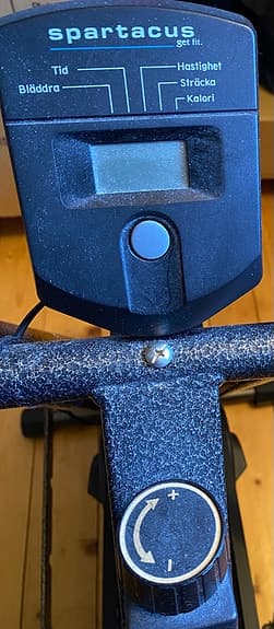 Spartacus AIR 201 motionscykel med display