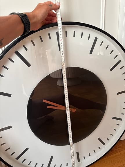 Väggklocka STOR från Nordal