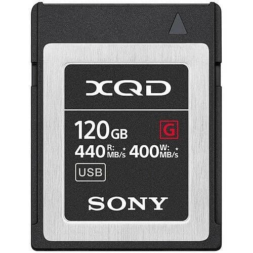 Minneskort XQD G Series High Speed 120GB + Minneskortsläsare