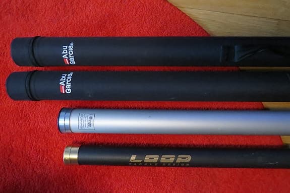 3 st spöfodral b.l.a abu