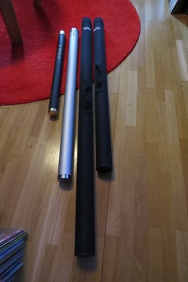 3 st spöfodral b.l.a abu