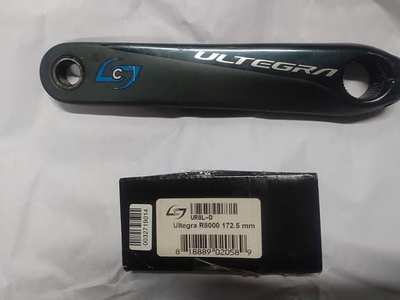 Stages Shimano Ultegra R8000 vänster vevarm med wattmätare 172,5 mm