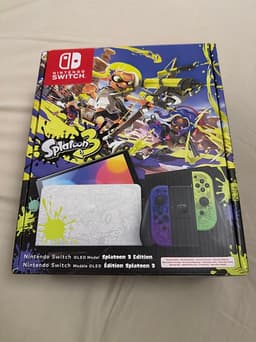 Nintendo Switch OLED Splatoon 3 Edition konsol