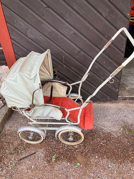 Retro sittvagn från  50 talet
