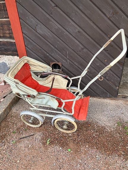 Retro sittvagn från  50 talet