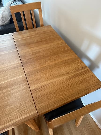 Matgrupp med 6 stolar