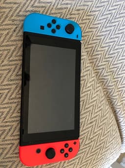 Nintendo Switch spelkonsol neon röd/blå