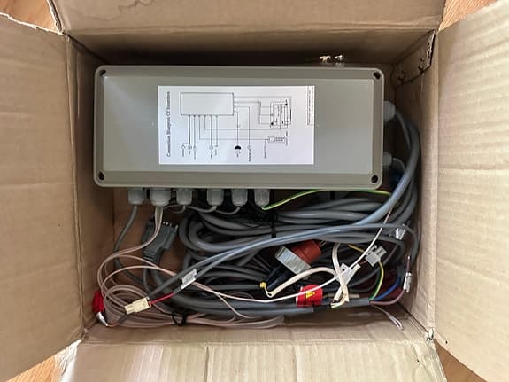 Hafa 108 steamer Garded BD-SN108B styrbox 220V med kablage