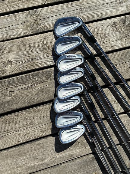 Mizuno MP-60 Järnset (3-P) – Klassiska ”Cut Muscle” klubbor