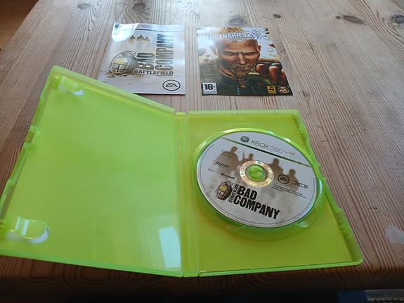Xbox 360 spelpaket – GTA V, Battlefield Bad Company, NHL 07