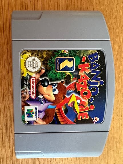 Nintendo 64 Banjo-Kazooie spelkassett